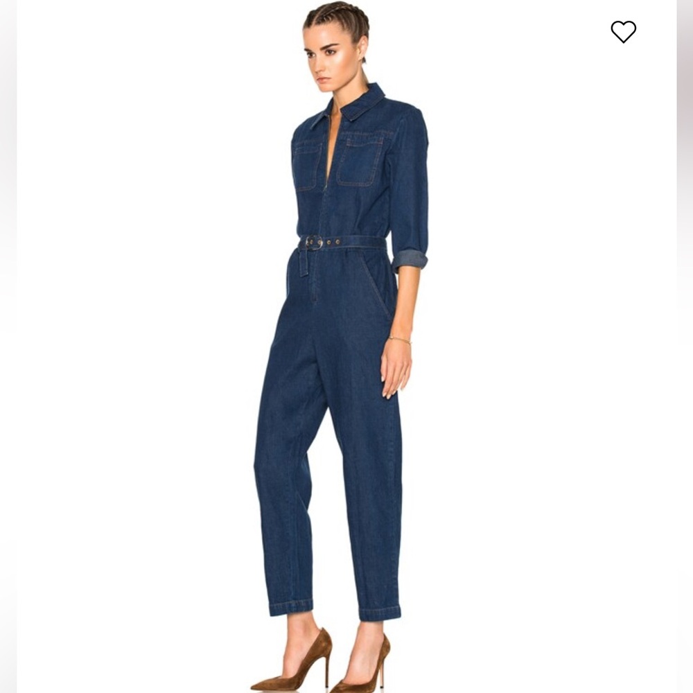 A.P.C. Combi Truck Jumpsuit in Indigo Women’s 36 FR/S US - Picture 14 of 16